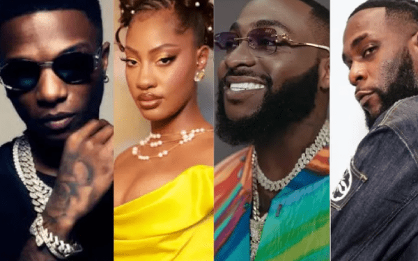 Davido, Burna Boy, Wizkid, Tems, others nominated for 2025 Grammy
