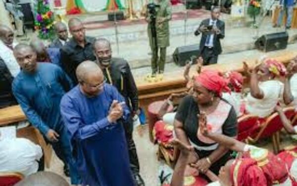 Governor Uba Sani Attends Christmas Carol In Kaduna