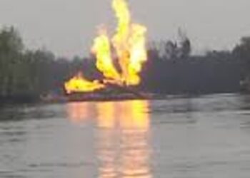 NSA, NNPCL Teams Visit Site Of Vandalised Pipeline In Rivers