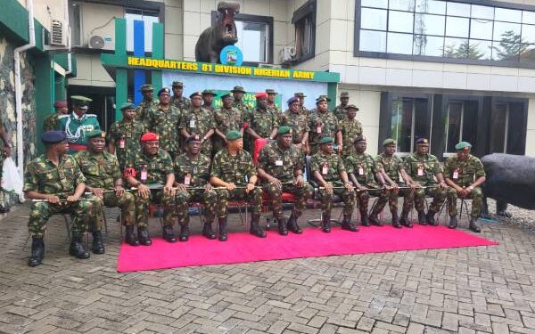 COAS Visits Lagos, To Tour Facilities, Meet Troops Of 81 Division