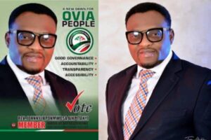 House of Reps aspirant, Aikpitanyi urges Edo residents to hold leaders accountable