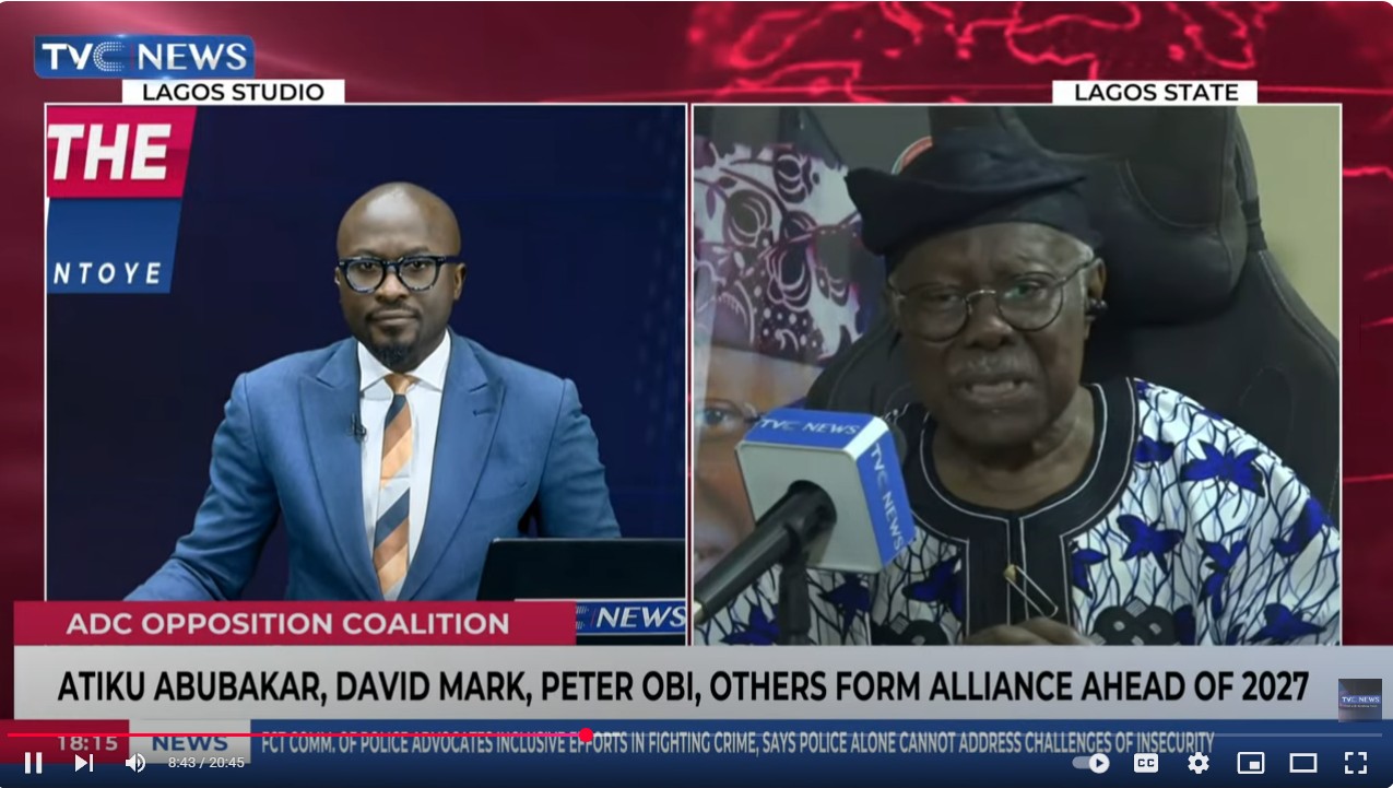 Bode George slams Atiku, David Mark, Peter Obi