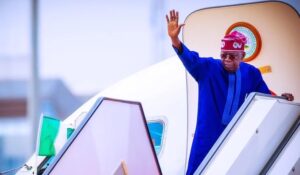 President Tinubu departs Rio after BRICS summit in Brazil