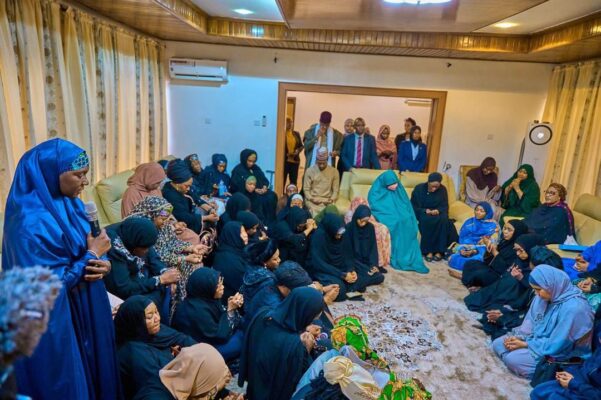 First Lady Leads Women Delegation on Condolence Visit to Buhari Family in Daura
