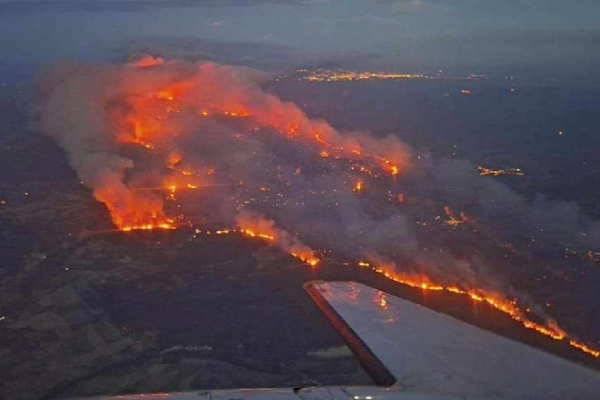 France battles biggest wildfire in years in Mediterranean region near Spain