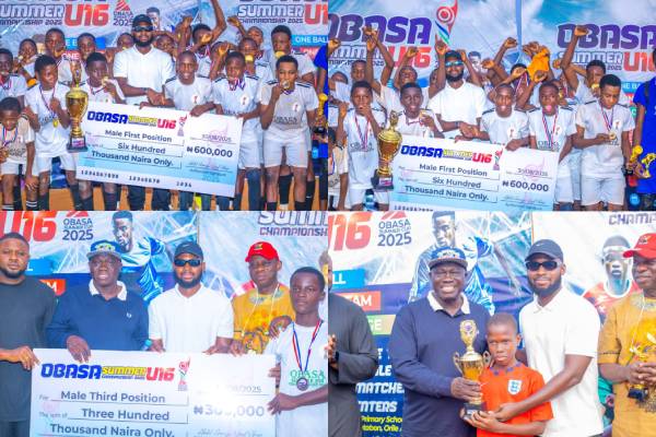 Shuffle Select crowned champions of Obasa U-16 Summer Football Tournament