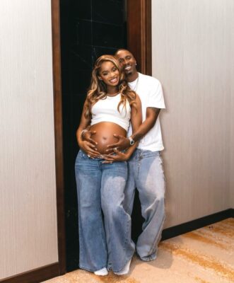 Priscilla Ojo and Juma Jux