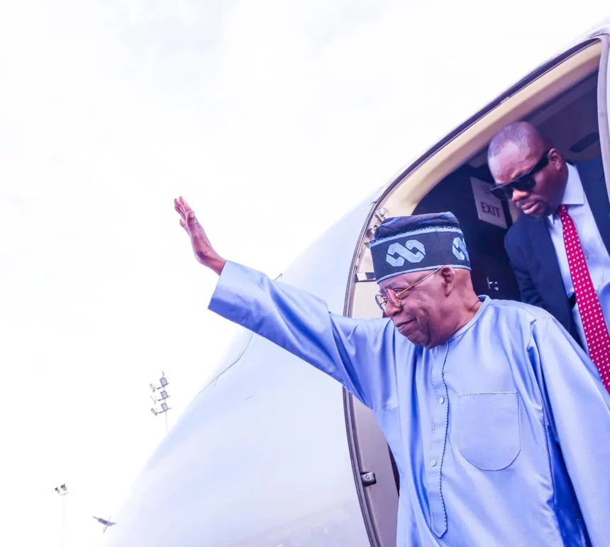 Tinubu Returns to Abuja After Rome Meeting Today