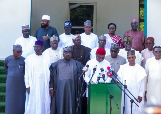 APC Govs Pledge Strong Support for Tinubu’s “Renewed Hope” Agenda
