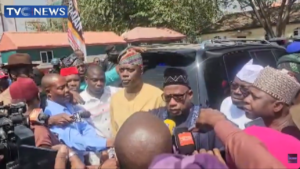 Govs Makinde, Bala Mohammed, Turaki Teargassed at PDP Secretariat