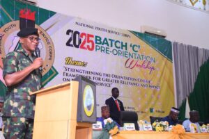 Director-General, Brigadier General Olakunle Nafiu