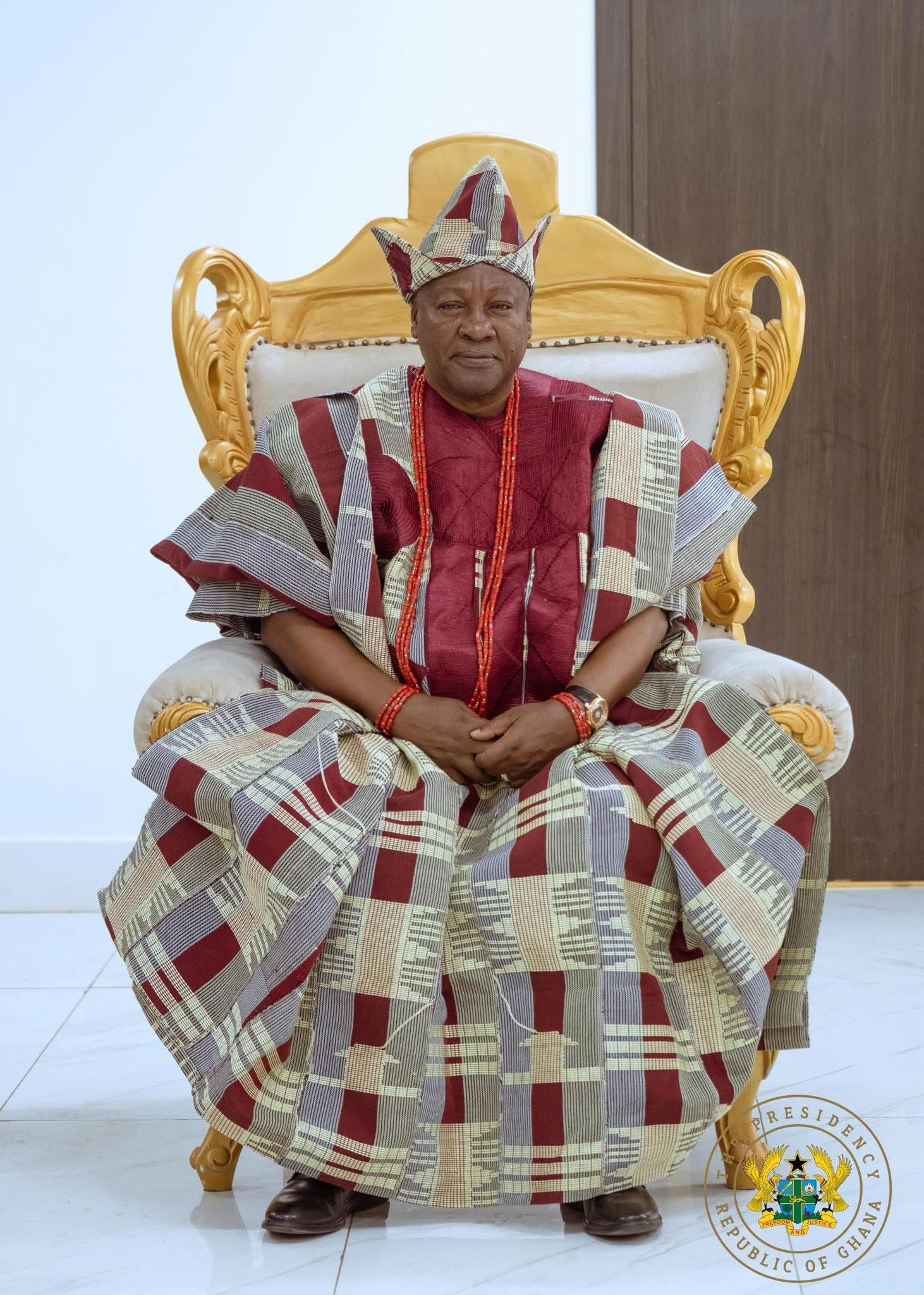 Ghana President, Dangote, Bayero, others storm Osun for Mahama’s chieftaincy installation