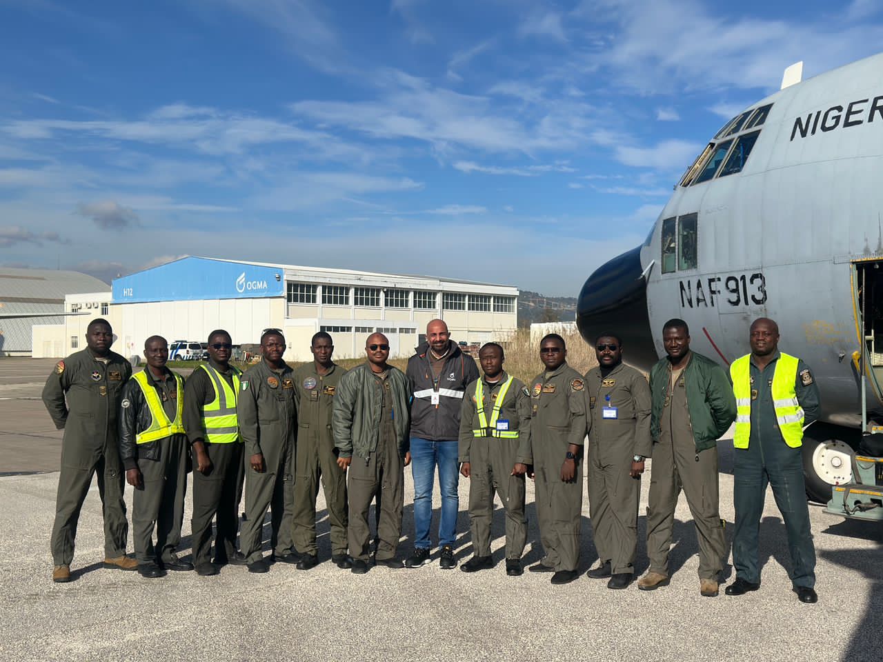 NAF C-130 Aircraft Arrive Portugal After Encounter In Burkina Faso