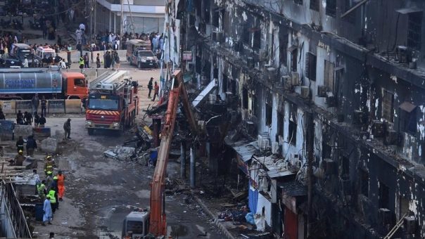 Karachi Mall Fire Death Toll Rises to 50