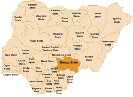 Map-of-Nigeria-showing-Benue-State-wwwinformationngcom