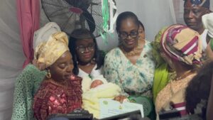 Sanwo-Olu's Wife Welcomes First Baby Of 2026 At Ibeju Lekki General Hospital