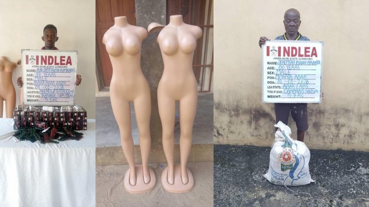 NDLEA Arrests 80-Year-Old Ex-Convict Uncovers Drugs In Mannequins