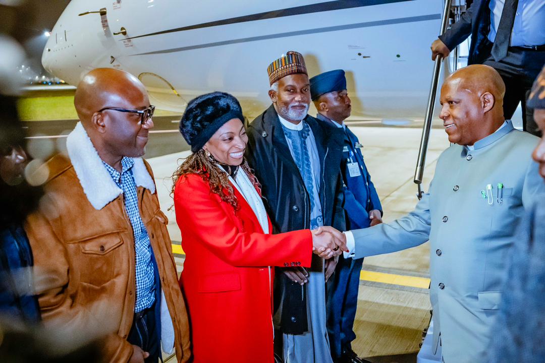 VP Shettima Arrives In Switzerland For World Economic Forum