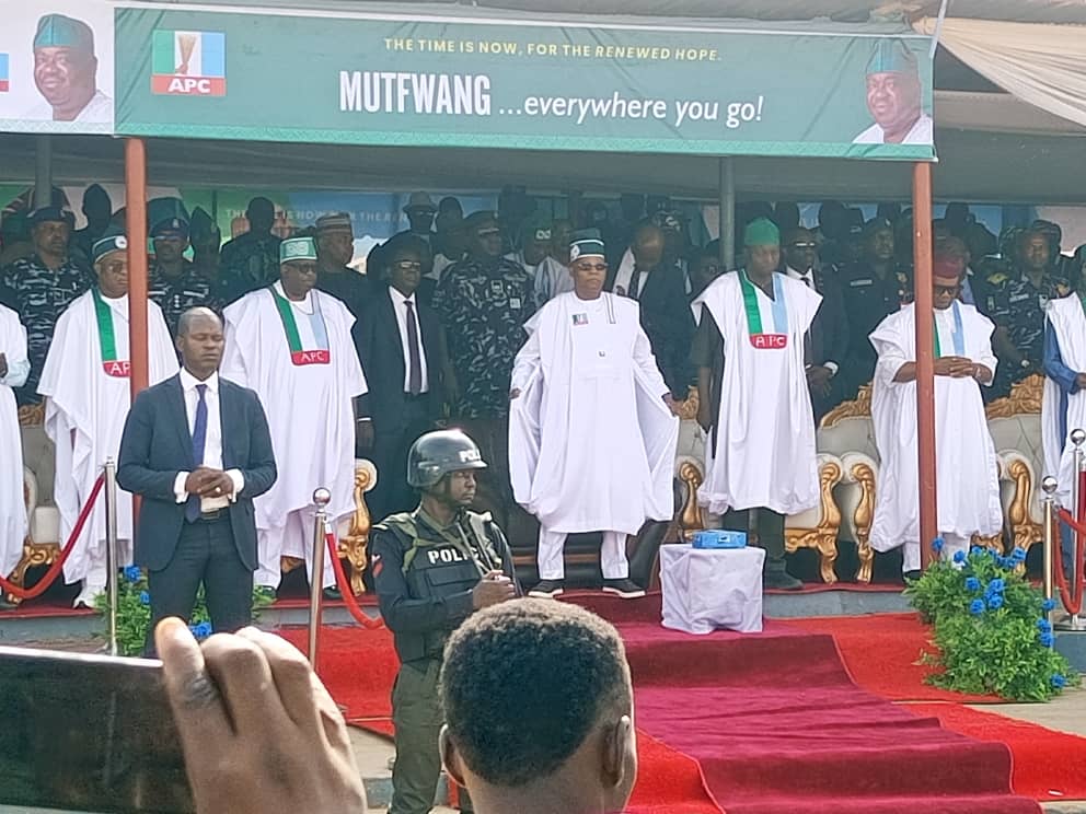 JUST IN : Shettima Leads APC Leaders to Welcome Mutfwang at Plateau Rally