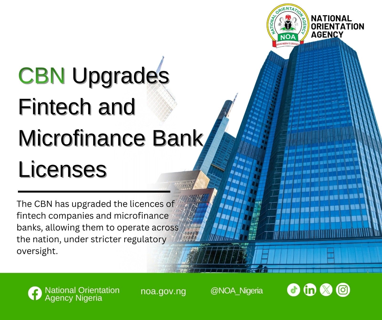 CBN Upgrades Fintech, MFB Licenses To Boost National Status