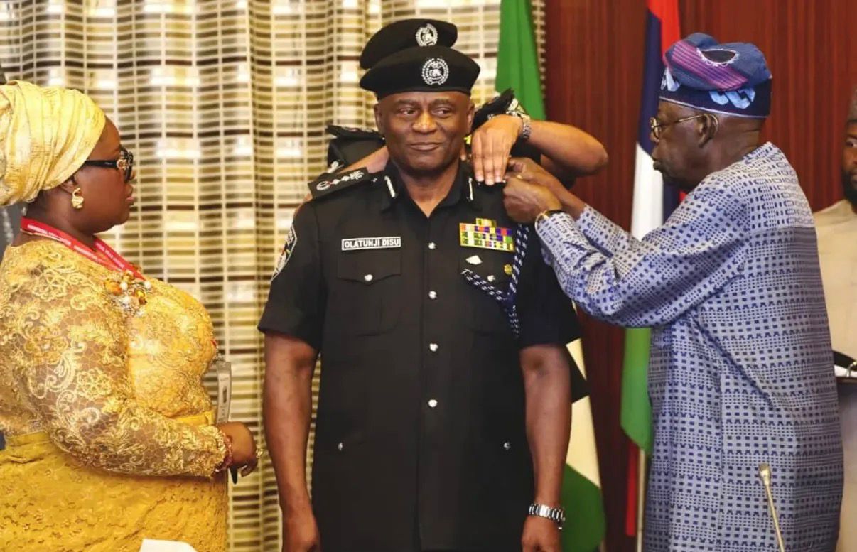 President Tinubu Decorates Olatunji Disu With IGP Rank