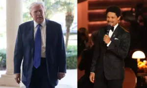 Trump Donald and Trevor Noah