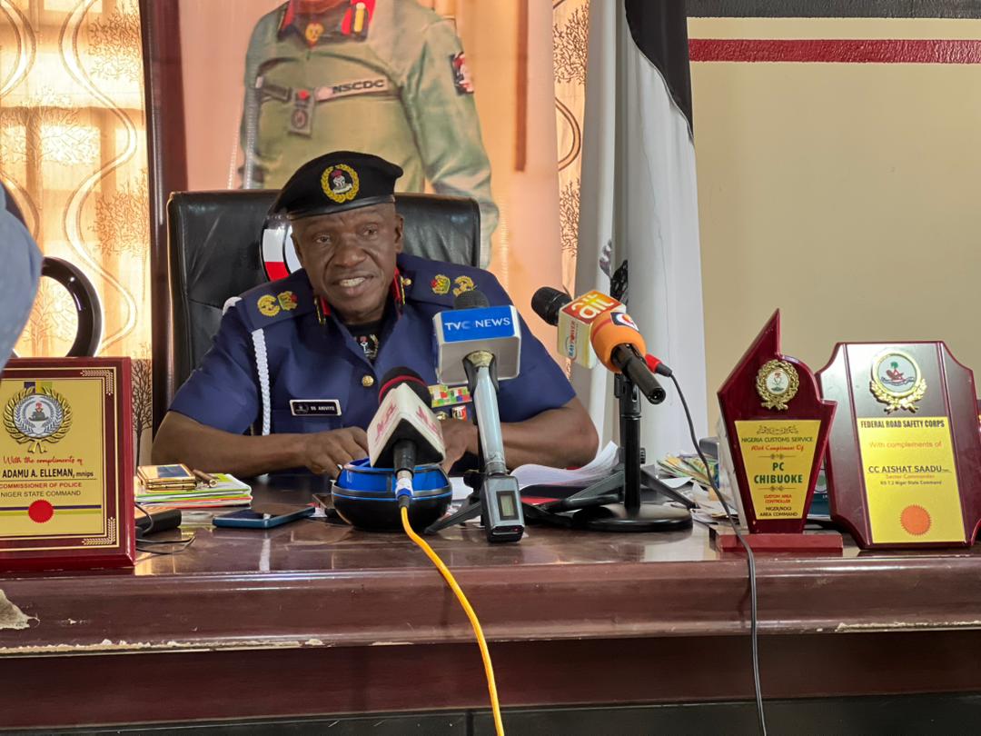 NSCDC Arrests Village Head, 33 Others Over Killing of Policeman, Burning of Patrol Vehicle in Niger