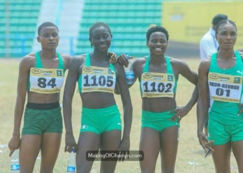 Nigeria’s Women’s 4x400m Relay Team Secures Spot at 2026 World Relays in Botswana